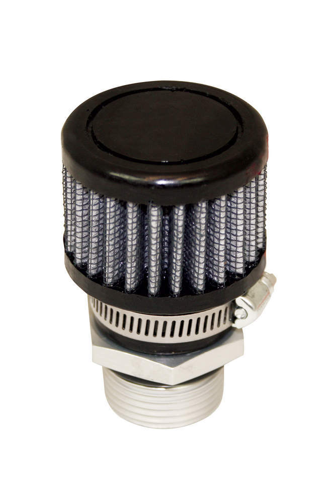 MOROSO Valve Cover Breather Kit GM LS with An Oil Fill Bung, 1-1/4 Inch Threaded Bung, Round Screw-In Design
