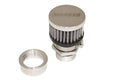 MOROSO 68852 Valve Cover Breather Kit U-Weld Aluminum with 1 Inch Threaded Bung and Clamp-On Filter