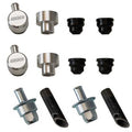 MOROSO 68866 Crankcase Evacuation System with Billet Push-In Breathers