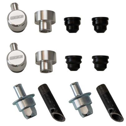 MOROSO 68866 Crankcase Evacuation System with Billet Push-In Breathers