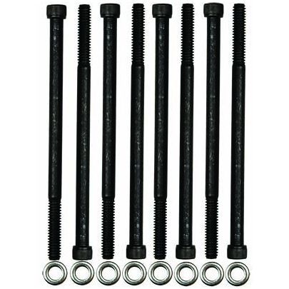 MOROSO Valve Cover Hardware Kit for Small Block Chevy with 1/4-20 Inch Bolts and Steel Washers