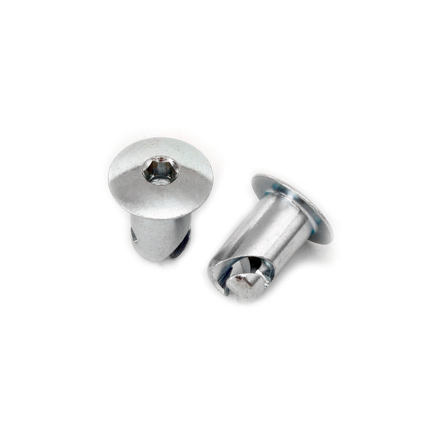 MOROSO 71274 Oval Head Quick Fastener with Hex Drive 7/16 Inch Diameter