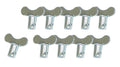 MOROSO Quick Fastener Winged 5/16 Inch Diameter Steel Body Zinc Plated Set of 10
