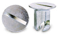 MOROSO 71300 Flush Head Quik Fastener with 7/16 Inch Body, Steel, Zinc Plated, Set of 10