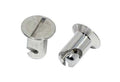 MOROSO Quick Fastener Flush Head Slotted Aluminum 7/16 Inch Diameter