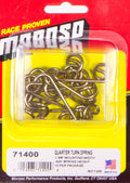 MOROSO 71400 Quik Fastener Spring, 1-3/8 Inch Length, 0.425 Inch Reach, Steel with Cadmium Finish, Set of 10