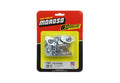 MOROSO 71500 Self Eject Quik Fastener with 0.500 Inch Medium Body, Steel, Zinc Plated, Set of 10