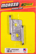 MOROSO Quick Fastener Mounting Bracket Rivet-On for Large and Small Springs, 2 x 3.375 Inches, Steel, Natural Finish