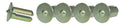MOROSO Transfer Stud Punch Kit 7/16 Inch Steel Zinc Oxide Fasteners