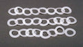 MOROSO 71610 Quik Fastener Washers, 0.39 Inch Inner Diameter, PTFE Material, Set of 25