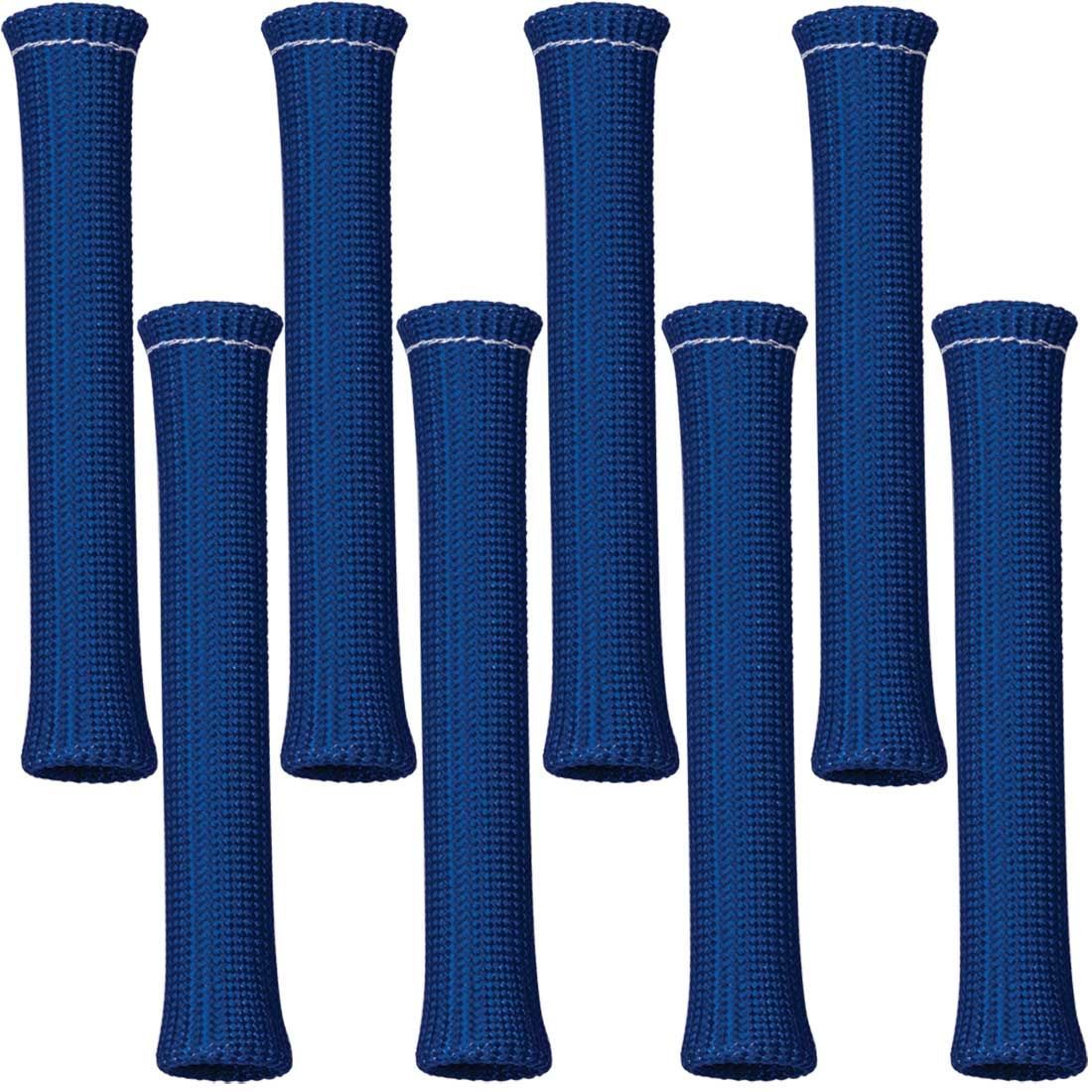 MOROSO Spark Plug Boot Sleeve 71975 Blue High Temperature Braided Fiberglass Set of 8
