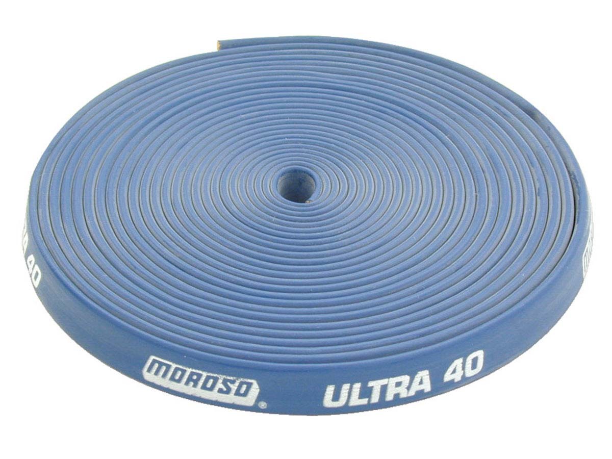 MOROSO 72011 Ultra 40 Wire Sleeve, 8.65 mm Diameter, 25 Feet Length, Fiberglass and Silicone Material, Blue Color