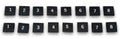 MOROSO 72020 Shrink Sleeve Tubing for Spark Plug Wires, Numbered 1-8, Black, Set of 16