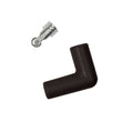 MOROSO Ultra 40 Boot and Terminal Kit Part 72071, 8.65 mm Spark Plug Boots, 90 Degree, Black, Set of 8
