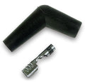 MOROSO 72075 Blue Max Spark Plug Boot Kit, 8 mm, 135 Degree, Black, Set of 8