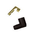 MOROSO Ultra 40 Boot and Terminal Kit Part 72081 for Distributor and Coil, 8.65 mm, 90 Degree Socket Style, Black, Set of 8