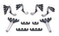 MOROSO SBF Spark Plug Wire Loom Kit with Valve Cover Mount and Bracket for Small Block Ford, Black