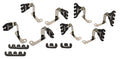 MOROSO BBC Valve Cover Mount Spark Plug Wire Loom Kit 7-9 mm Black with Bracket