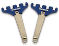 MOROSO 72180 Spark Plug Wire Loom Kit with Four Blue Clip Style Covers and Valve Cover Mounts