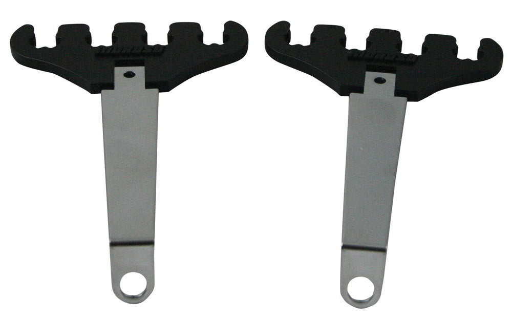 MOROSO 72183 Four Hole Wire Loom Kit for Spark Plug Wires, Black