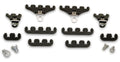 MOROSO 72195 Under Header Spark Plug Wire Loom Kit for Small Block Chevy, Black Plastic, 7-9 mm Diameter