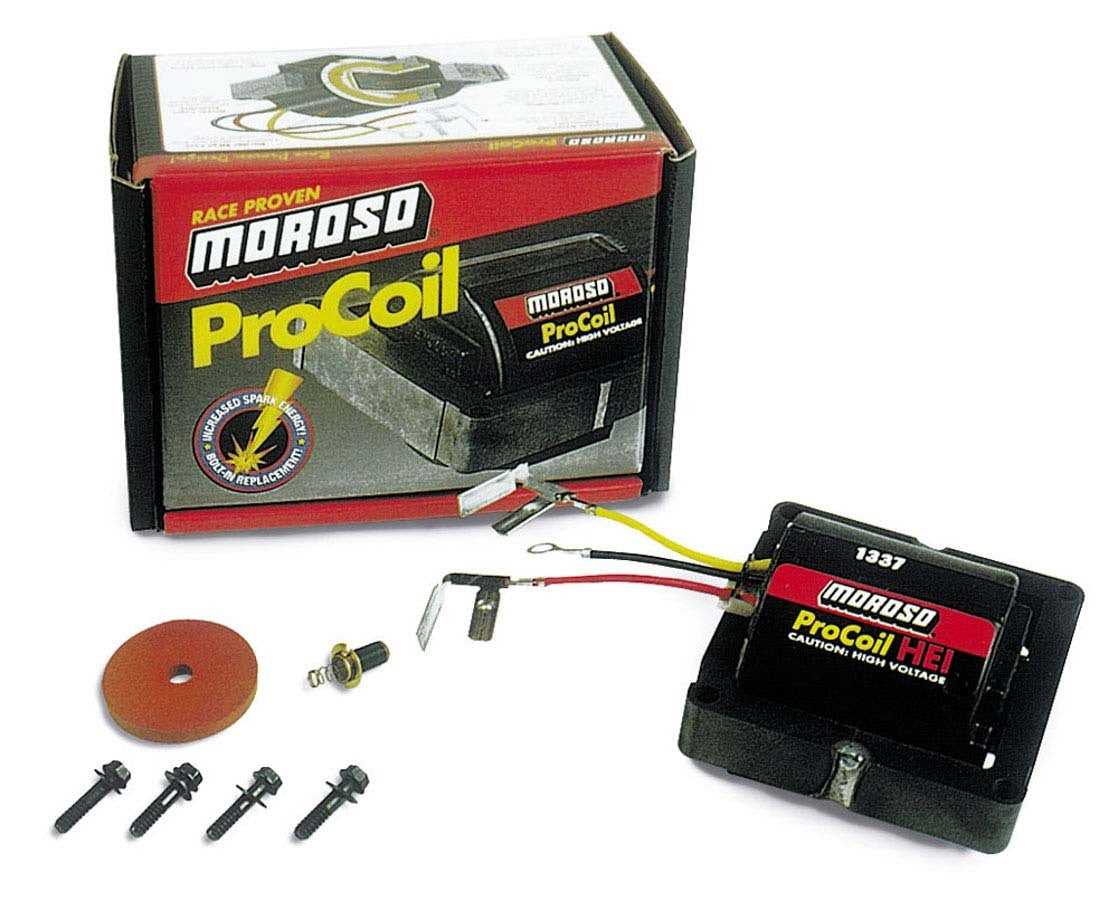 MOROSO ProCoil W/ Yellow Wire HEI Ignition Coil Part No. 72355