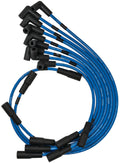 MOROSO 72526 Blue Max Spark Plug Wire Set for GM LT-Series Engines, 8mm Spiral Core with Factory Style Boots