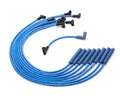 MOROSO 72542 Blue Max Ignition Wire Set for Chevy V8, 8 mm Spiral Core with Straight Plug Boots and HEI Terminal