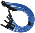 MOROSO 72550 Blue Max Ignition Wire Set for Big Block Chevy - Spiral Core, 8 mm, Blue, Straight Plug Boots, Socket Style
