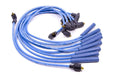 MOROSO 72605 Blue Max Ignition Wire Set for Ford V8, 8 mm Spiral Core, Blue, Straight Plug Boots