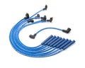 MOROSO 72650 Blue Max Ignition Wire Set for Small Block Mopar, 8 mm Spiral Core with Blue Straight Plug Boots