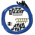 MOROSO 72820 Blue Max Ignition Wire Set for V8 Engines, 8 mm Solid Core, Blue with 90 Degree Plug Boots