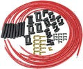 MOROSO 73218 Blue Max Ignition Wire Set with Red Spiral Core and 8mm Diameter for V8 Engines