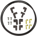 MOROSO Replacement Coil Wire Kit – Ultra 40, 8.65mm Unsleeved, 72 Inches, Black, HEI/Socket Style