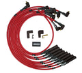 MOROSO 73687 Ultra 40 Spark Plug Wire Set for Big Block Chevy, Red, Spiral Core, 8.65mm, Straight Plug Boots