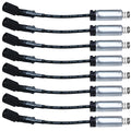 MOROSO 73705 Ultra 40 Spiral Core Spark Plug Wire Set for GM LS-Series, 9.75 Inches, Black