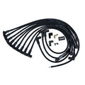 MOROSO 73707 Ultra 40 Spiral Core Spark Plug Wire Set for Small Block Chevy with HEI Terminals and 8.65 mm Black Ignition Wires