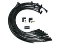 MOROSO Ultra 40 Spark Plug Wire Set for Big Block Chevy HEI, Black, 8.65mm Spiral Core, Straight Plug Boots