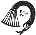 MOROSO Ultra 40 Spark Plug Wire Set for Big Block Chevrolet HEI, 8.65 mm, Spiral Core, 135-Degree Boots, Under Header
