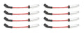 MOROSO 73740 Ultra 40 Spark Plug Wire Set for GM LS and LT Series, 8.5 mm, Red, Spiral Core, Straight Plug Boots, Heat Shields Included