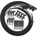 MOROSO 73749 Ultra 40 Spark Plug Wire Set for GM LS and LT Series - 8.5 mm Spiral Core, Black