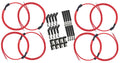 MOROSO 73752 Ultra 40 Spark Plug Wire Set for GM LS-Series and LT-Series Engines, 8.5mm Spiral Core, Red