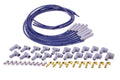 MOROSO 73801 Ultra 40 Spiral Core Spark Plug Wire Set for V8 Engines, 8.65 mm, Blue, Straight Plug Boots, HEI / Socket Style, Cut-To-Fit
