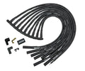 MOROSO Ultra 40 Spark Plug Wire Set - Black, 8.65 mm Spiral Core, Sleeved, HEI Style Terminals for Big Block Chevy