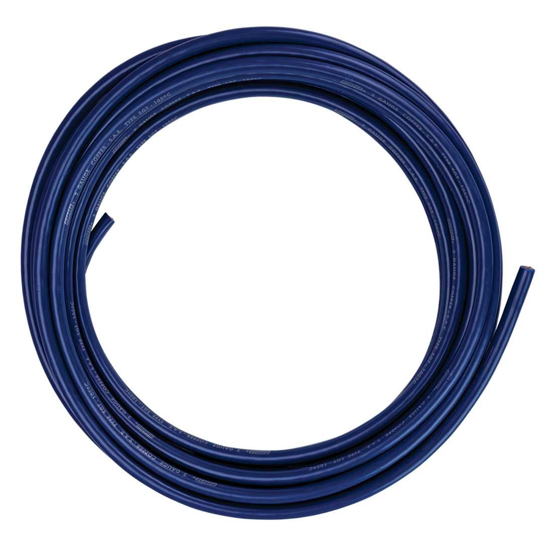 MOROSO 74008 2 Gauge Battery Cable, 50 Feet, Copper, Blue