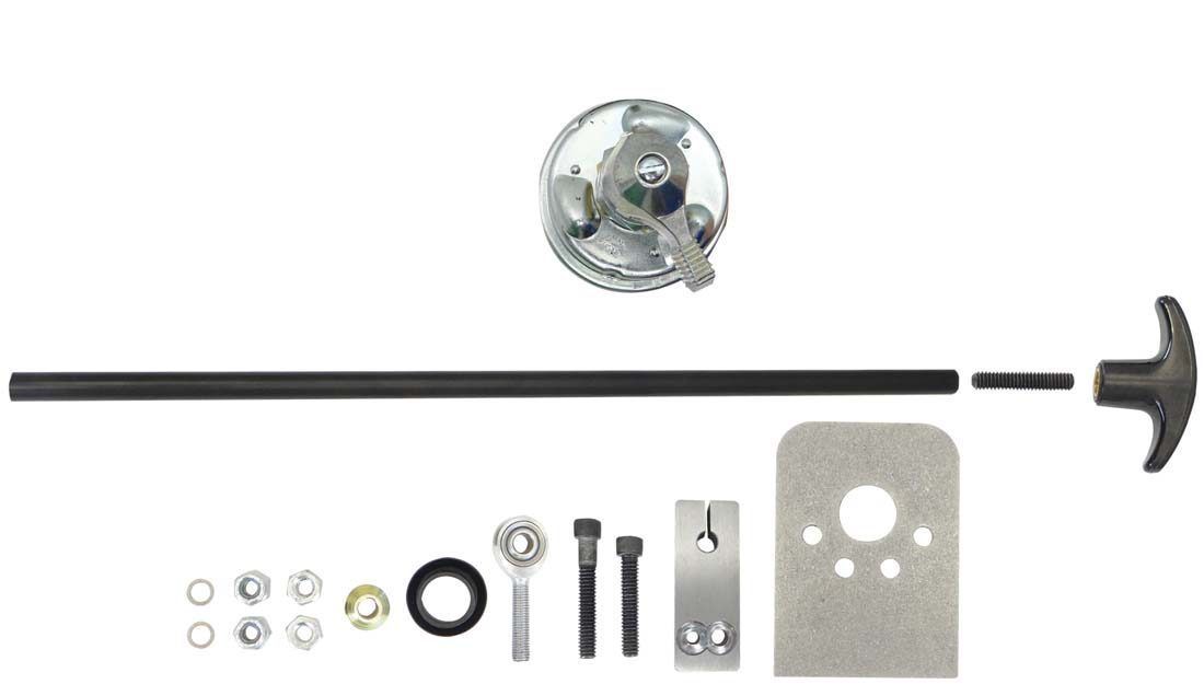 MOROSO Battery Disconnect Kit with Rotary Switch and 18 Inch T-Handle Rod