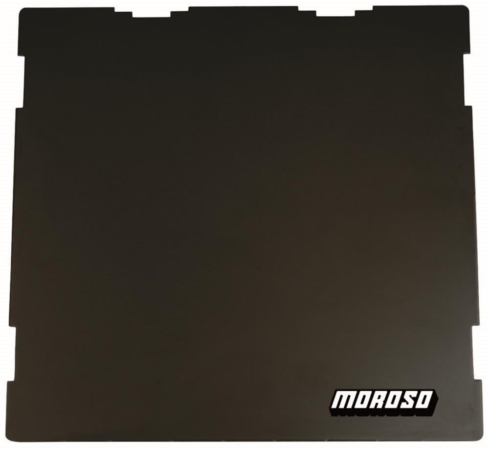 MOROSO Dash Blockoff Plate for Mazda Miata 1999-2004, Aluminum, Black Anodized