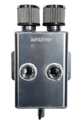 MOROSO 85391 Breather Tank with Dual 16 AN Female Inlets and Ball Valve Drain