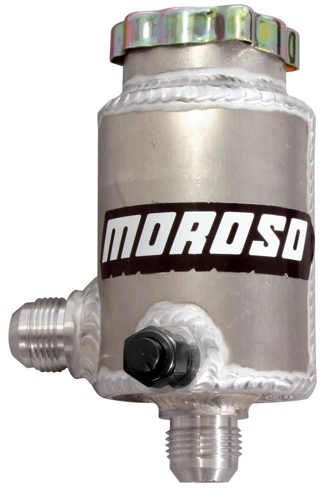 MOROSO 85471 Air-Oil Separator with 3.125 Inch Diameter and 6 Inch Height, Aluminum, Universal Fit