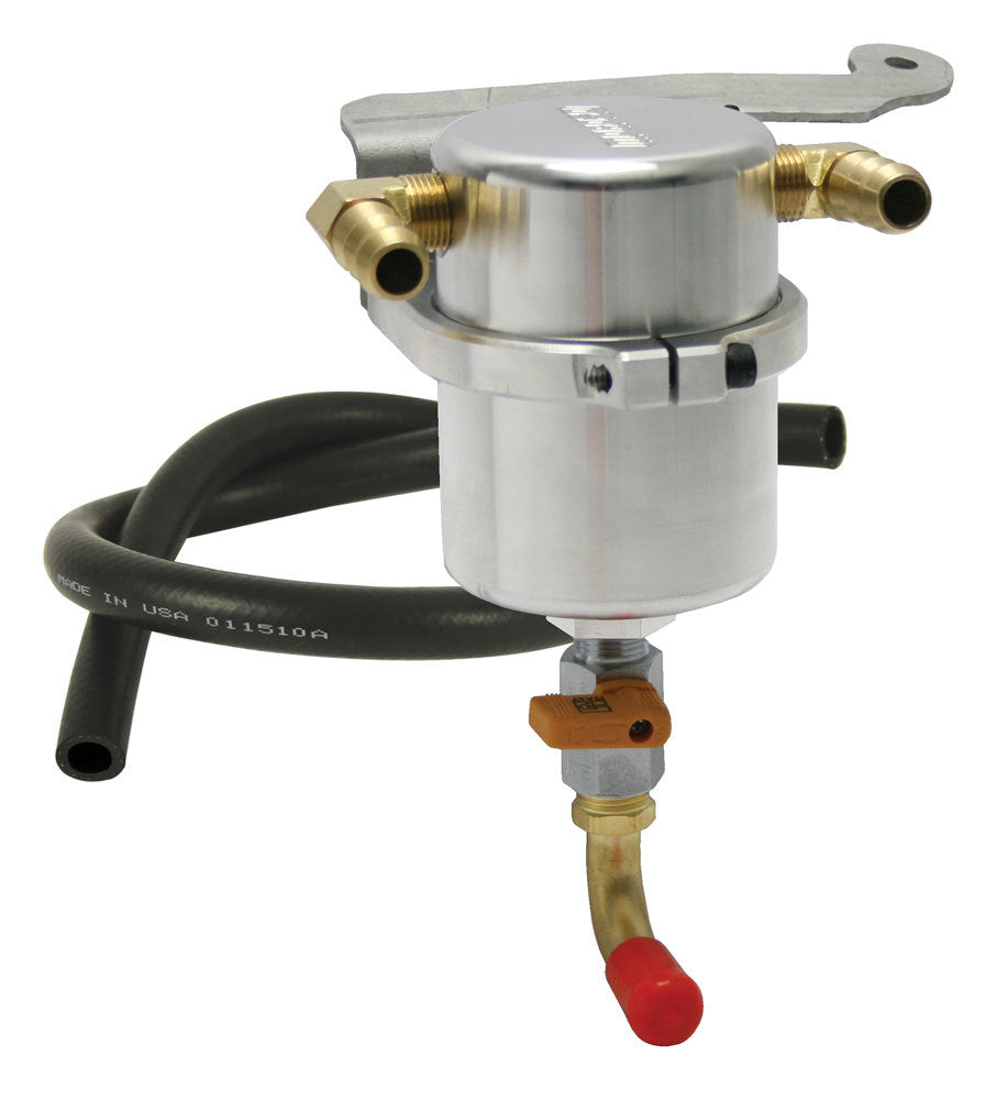 MOROSO 85485 Air/Oil Separator for Ford Coyote 5.0L Mustang and GT